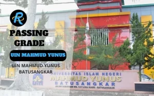 Passing Grade UIN MAHMUD YUNUS BATUSANGKAR Update Terbaru
