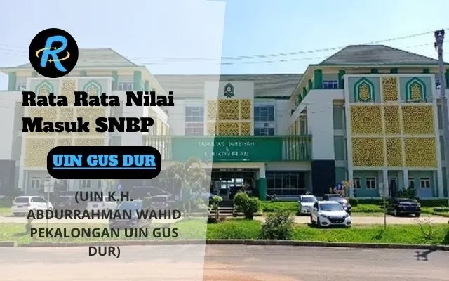 Rata Rata Nilai Masuk SNBP UIN GUS DUR Terbaru