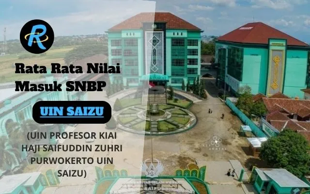 Rata Rata Nilai Masuk SNBP UIN SAIZU Terbaru