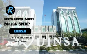 Rata Rata Nilai Masuk SNBP UINSA Terbaru