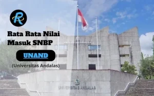 Rata Rata Nilai Masuk SNBP UNAND Terbaru