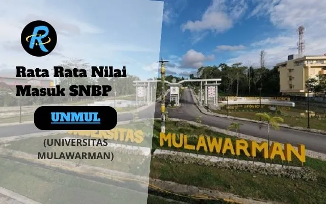 Rata Rata Nilai Masuk SNBP UNMUL Terbaru