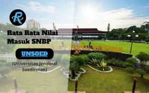 Rata Rata Nilai Masuk SNBP UNSOED Terbaru