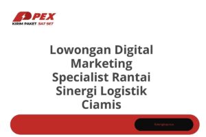 Lowongan Digital Marketing Specialist Rantai Sinergi Logistik Ciamis Tahun 2025 (Apply Now)