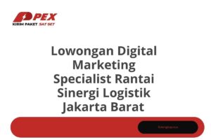 Lowongan Digital Marketing Specialist Rantai Sinergi Logistik Jakarta Barat Tahun 2025