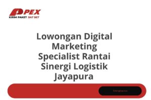 Lowongan Digital Marketing Specialist Rantai Sinergi Logistik Jayapura Tahun 2025 (Lamar Sekarang)