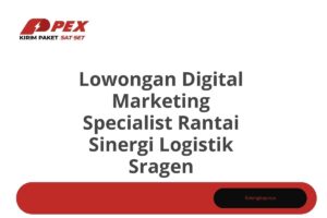 Lowongan Digital Marketing Specialist Rantai Sinergi Logistik Sragen Tahun 2025 (Apply Now)