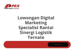 Lowongan Digital Marketing Specialist Rantai Sinergi Logistik Ternate Tahun 2025