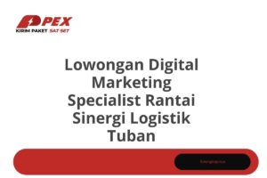Lowongan Digital Marketing Specialist Rantai Sinergi Logistik Tuban Tahun 2025 (Apply Now)