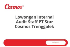 Lowongan Internal Audit Staff PT Star Cosmos Trenggalek Tahun 2025 (Lamar Sekarang)