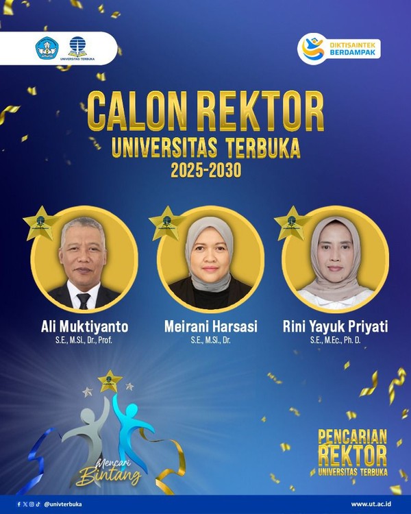 Rektor UT Baru: Debat Sengit 3 Kandidat Juli
